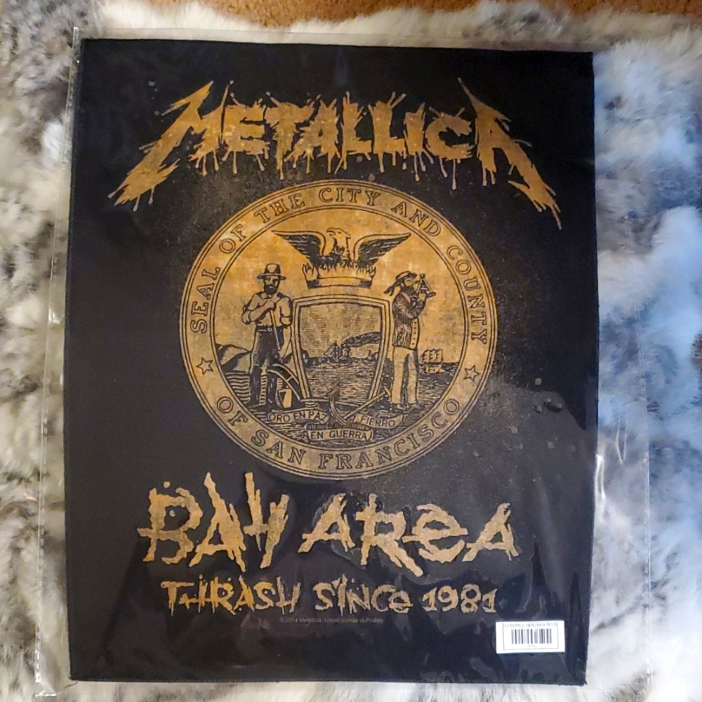 METALLICA 2014/1981 BACKPATCH